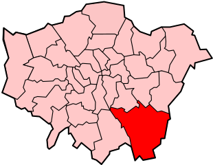 Map Of Bromley Within London