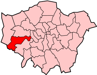 Map Of Hounslow Within London