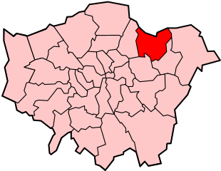 Map Of Redbridge Within London