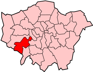 Map Of Richmond Upon Thames Within London